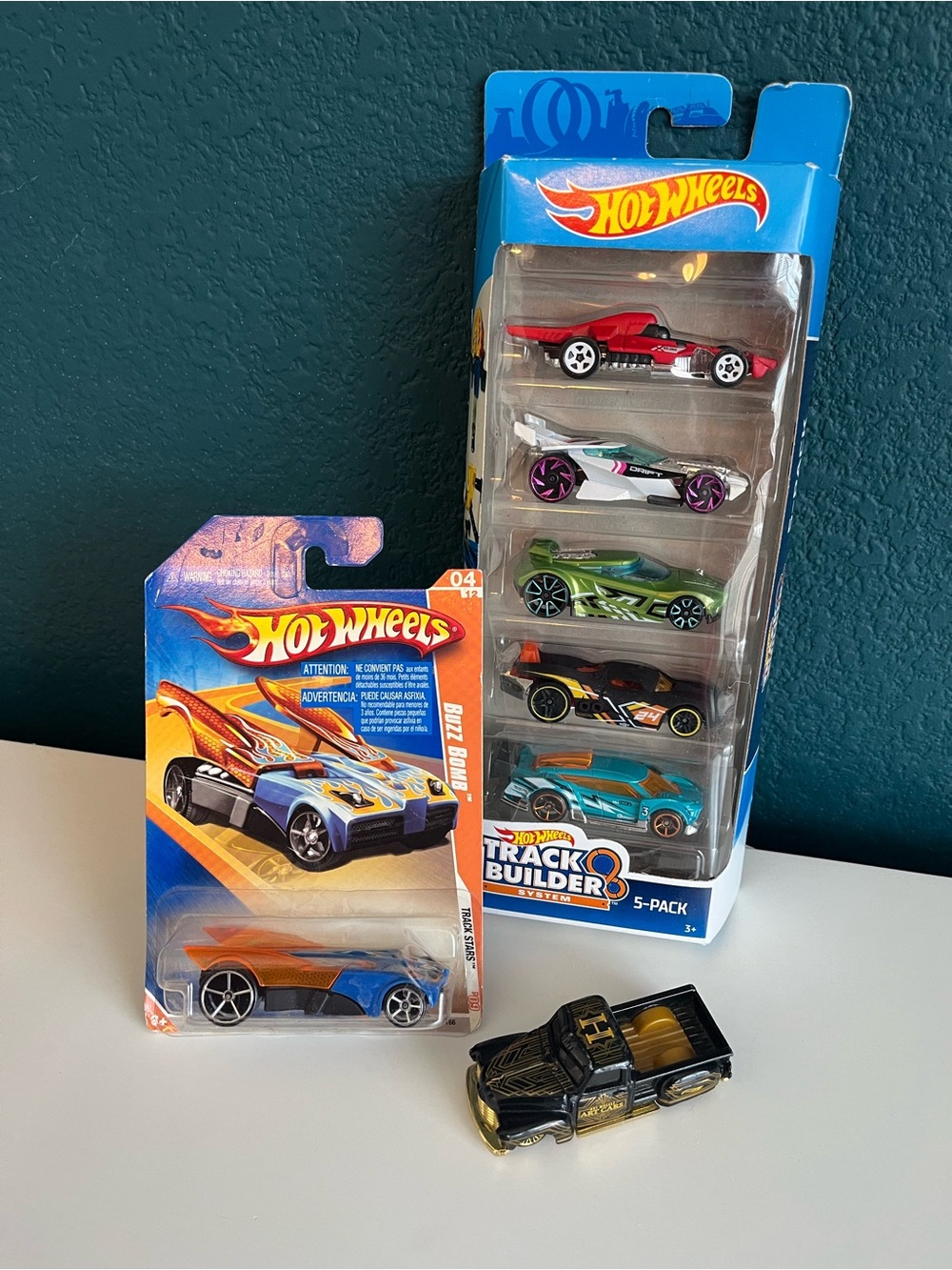 Hot Wheels Track Builder System 5-Pack a Buzz Bomb